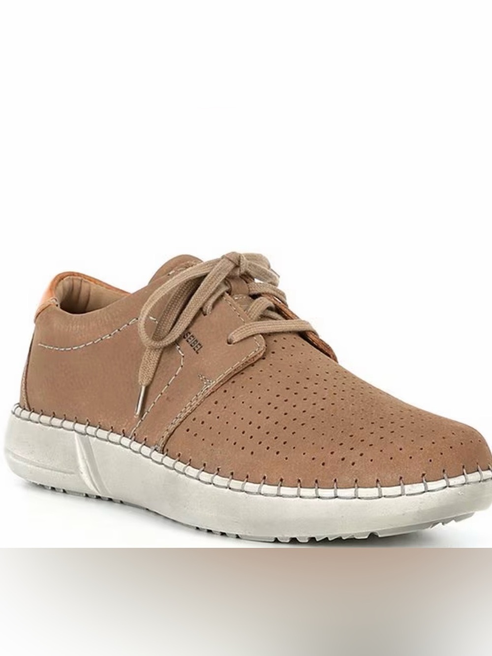 Josef Seibel, Men's Louis 06 Perforated Leather Lace Up Oxfords. Size 12 (46)